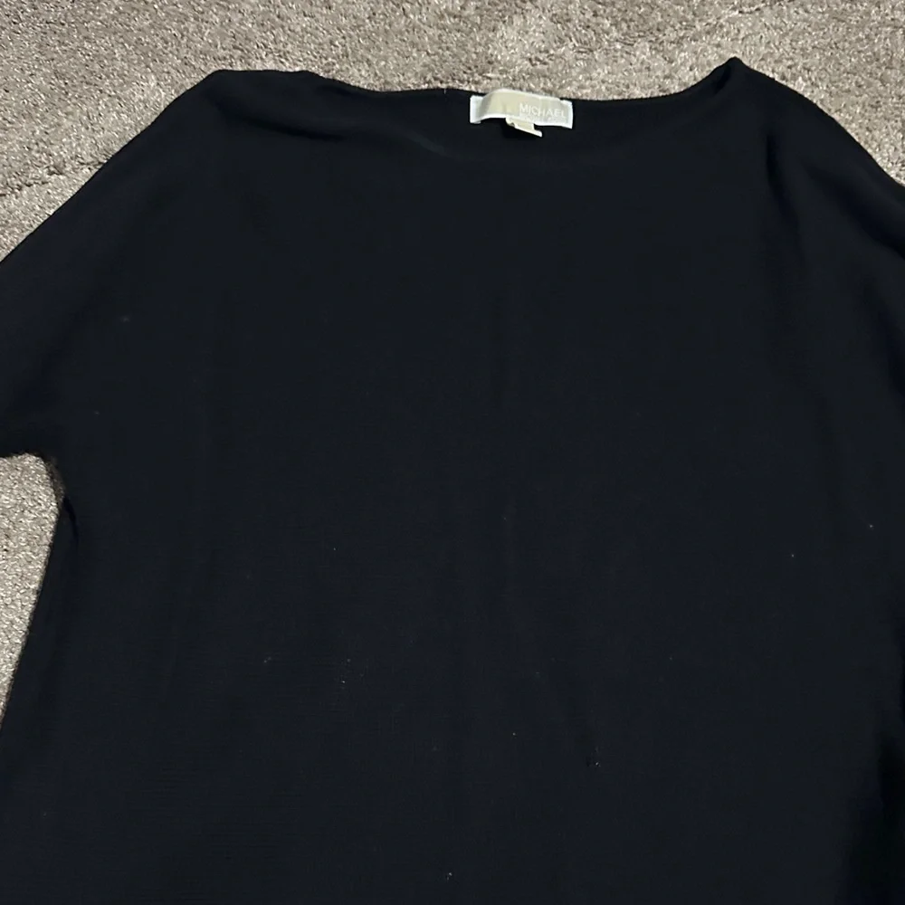 MK Sweater with Gold Zipper Accents
